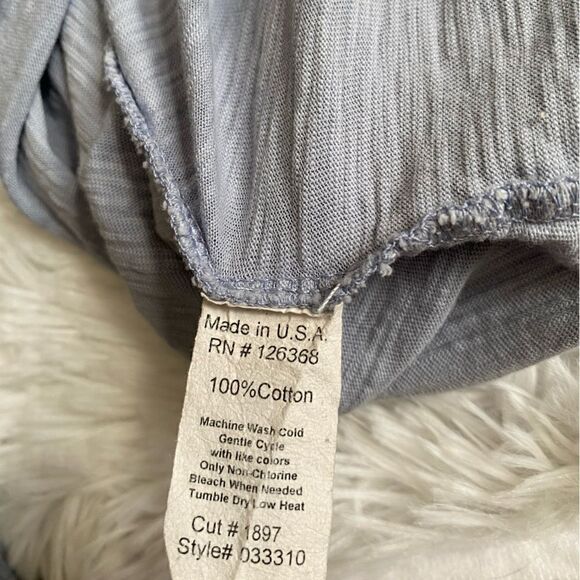 Wilt Raw Hem Asymmetrical Top Cotton Stretchy Womens Size Small - Picture 8 of 8